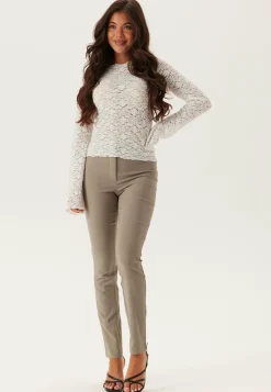 BUBBLEROOM Skinny-Housut|Korkeavyötäröiset Housut*High Waist Stretchy Trousers