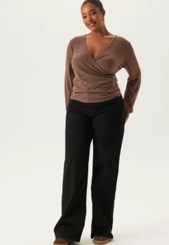 BUBBLEROOM Farkut|Leveälahkeiset Farkut*High Wide Jeans