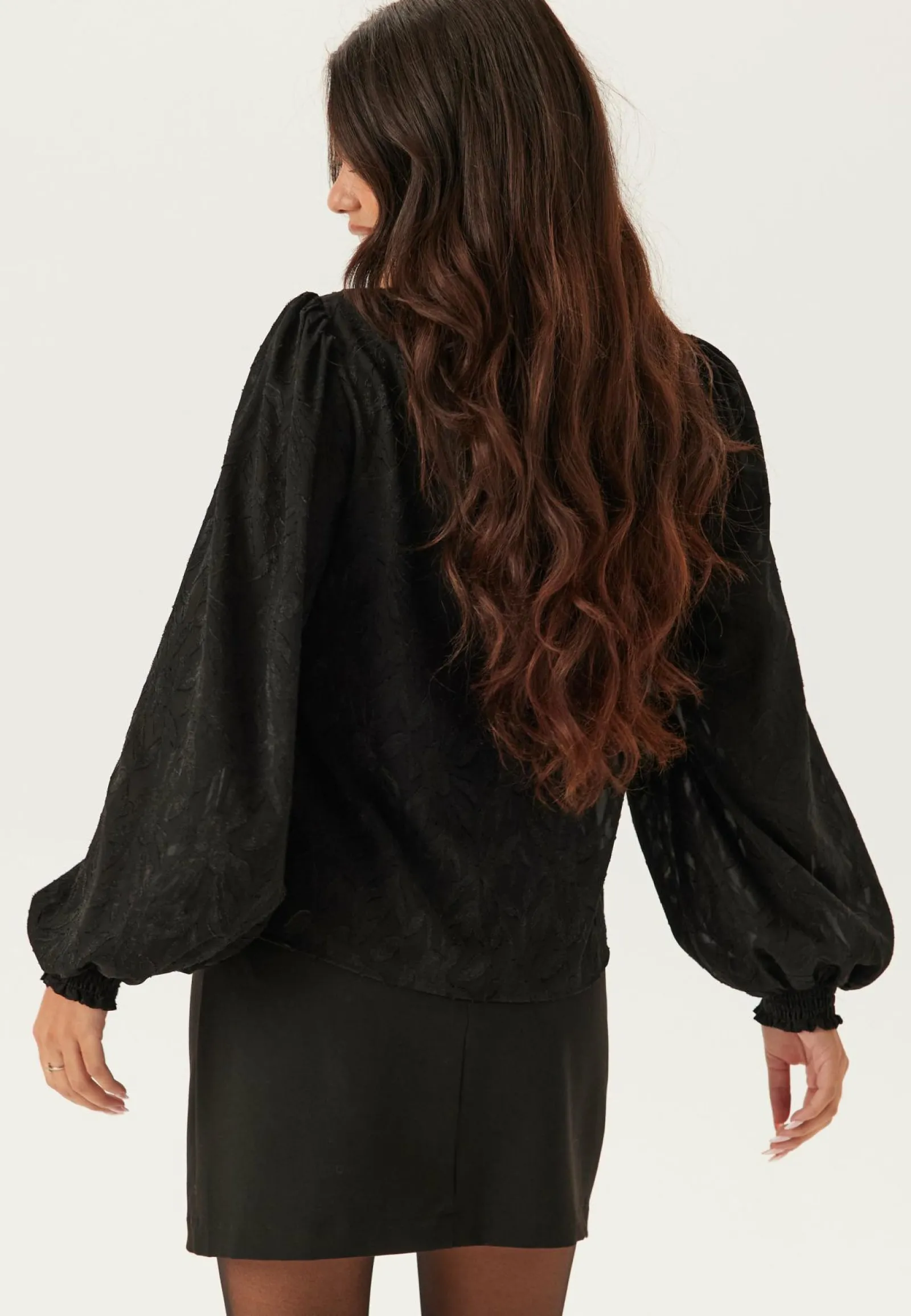 Happy Holly Yksiväriset Puserot Ja Paidat|Tunikat Ja Puserot*Jacquard Smock Blouse