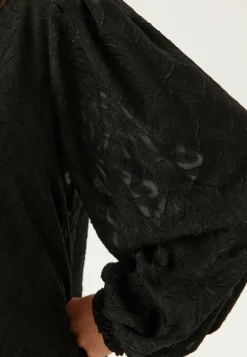 Happy Holly Yksiväriset Puserot Ja Paidat|Tunikat Ja Puserot*Jacquard Smock Blouse