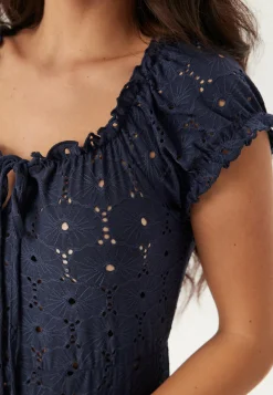 Happy Holly Kesämekot|Trikoomekot*Jersey Broderie Anglaise Maxi Dress