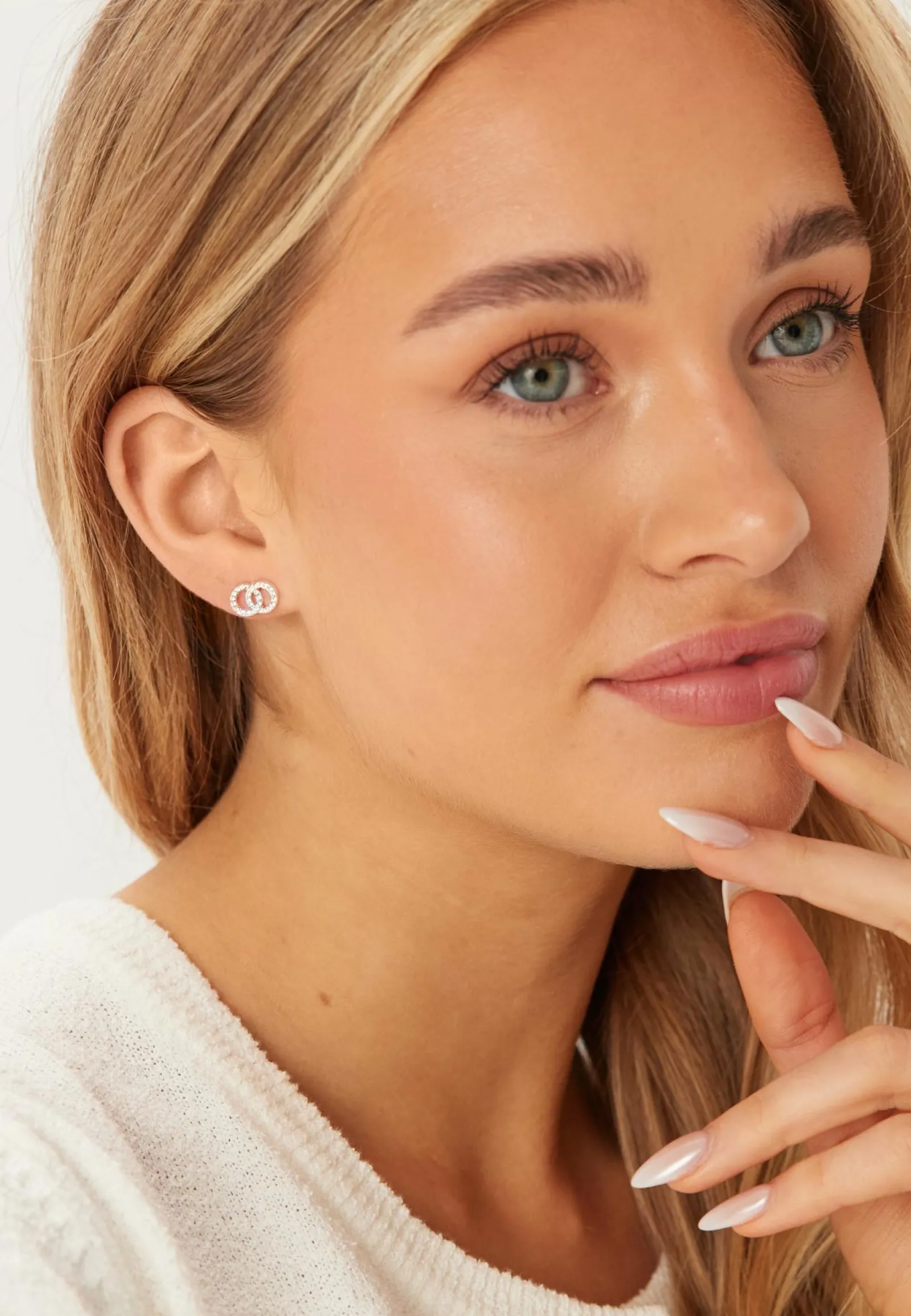 Pilgrim Korvakorut*Jolina Recycled Earrings Silve