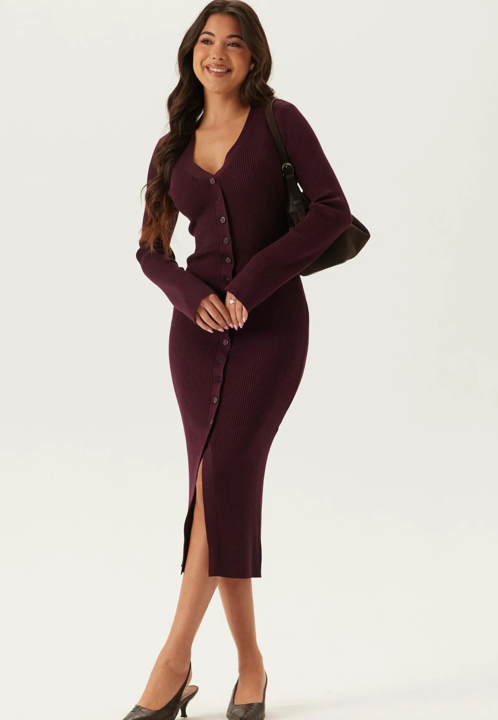 BUBBLEROOM Neuletakit Ja Neuleet|Neuletakit*Knitted Cardigan Dress