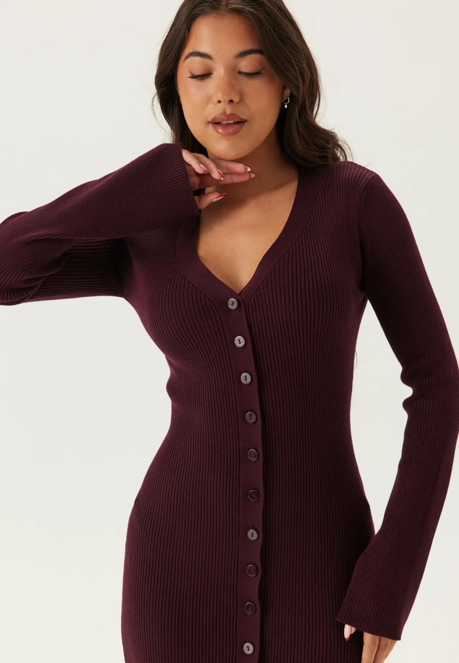 BUBBLEROOM Neuletakit Ja Neuleet|Neuletakit*Knitted Cardigan Dress