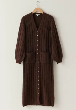 Happy Holly Neuletakit Ja Neuleet|Neuletakit*Knitted Cardigan Dress