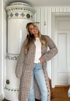 Happy Holly Neuletakit Ja Neuleet|Neuletakit*Knitted Cardigan Dress