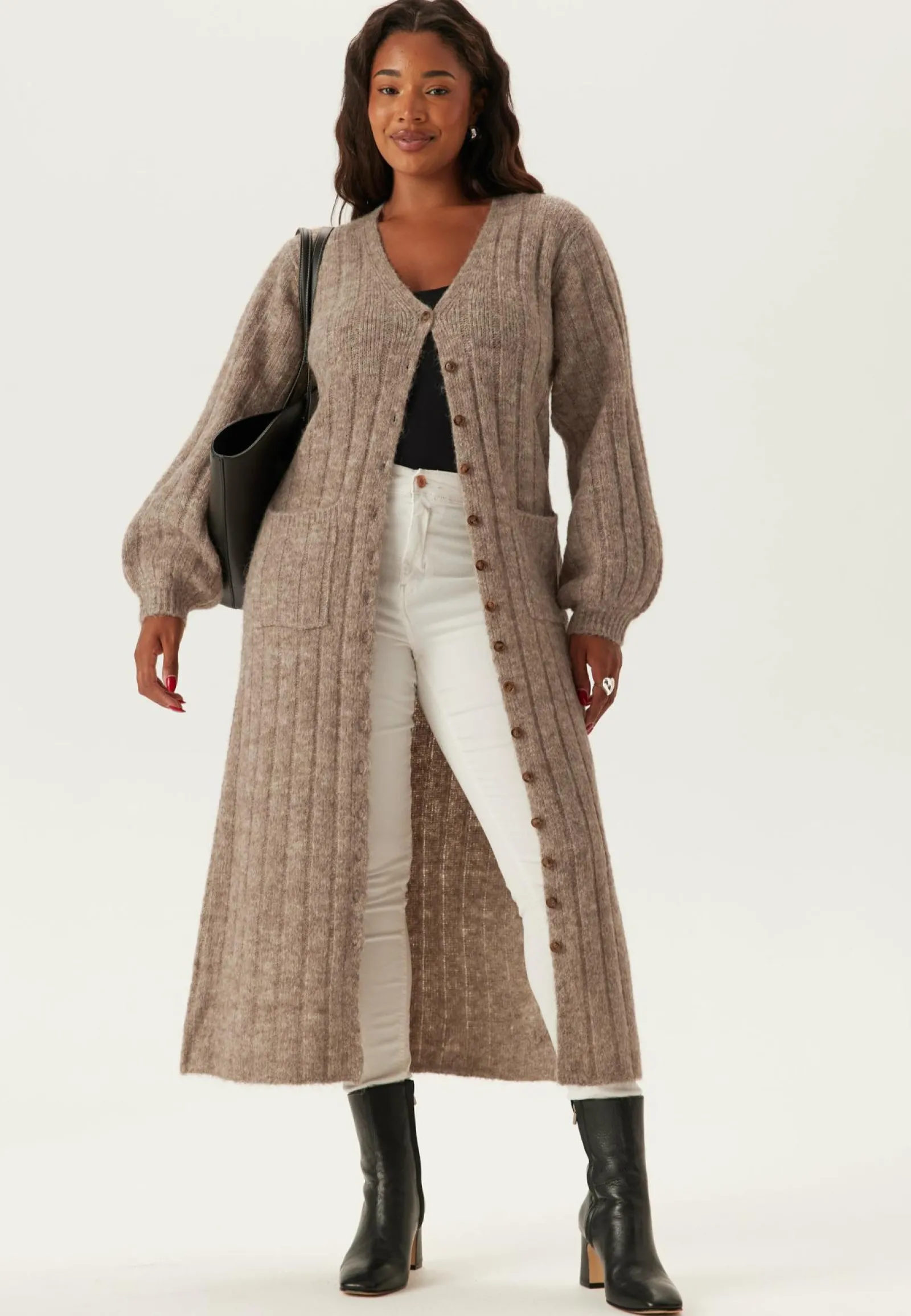 Happy Holly Neuletakit Ja Neuleet|Neuletakit*Knitted Cardigan Dress