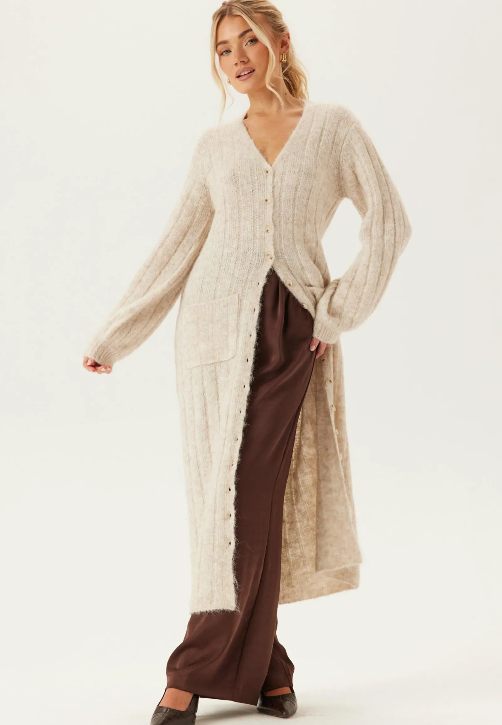 Happy Holly Neuletakit Ja Neuleet|Neuletakit*Knitted Cardigan Dress