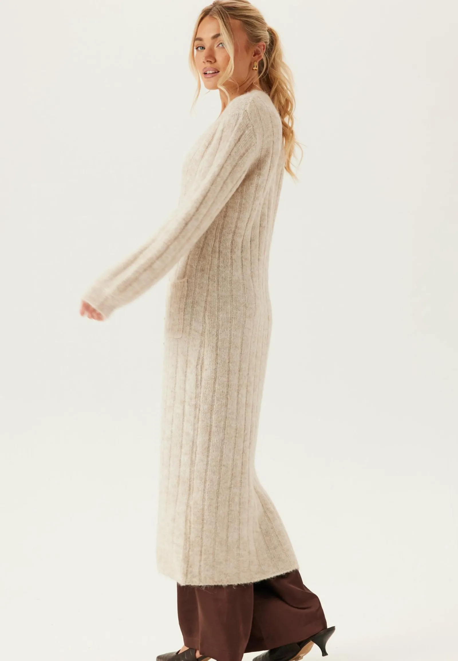 Happy Holly Neuletakit Ja Neuleet|Neuletakit*Knitted Cardigan Dress