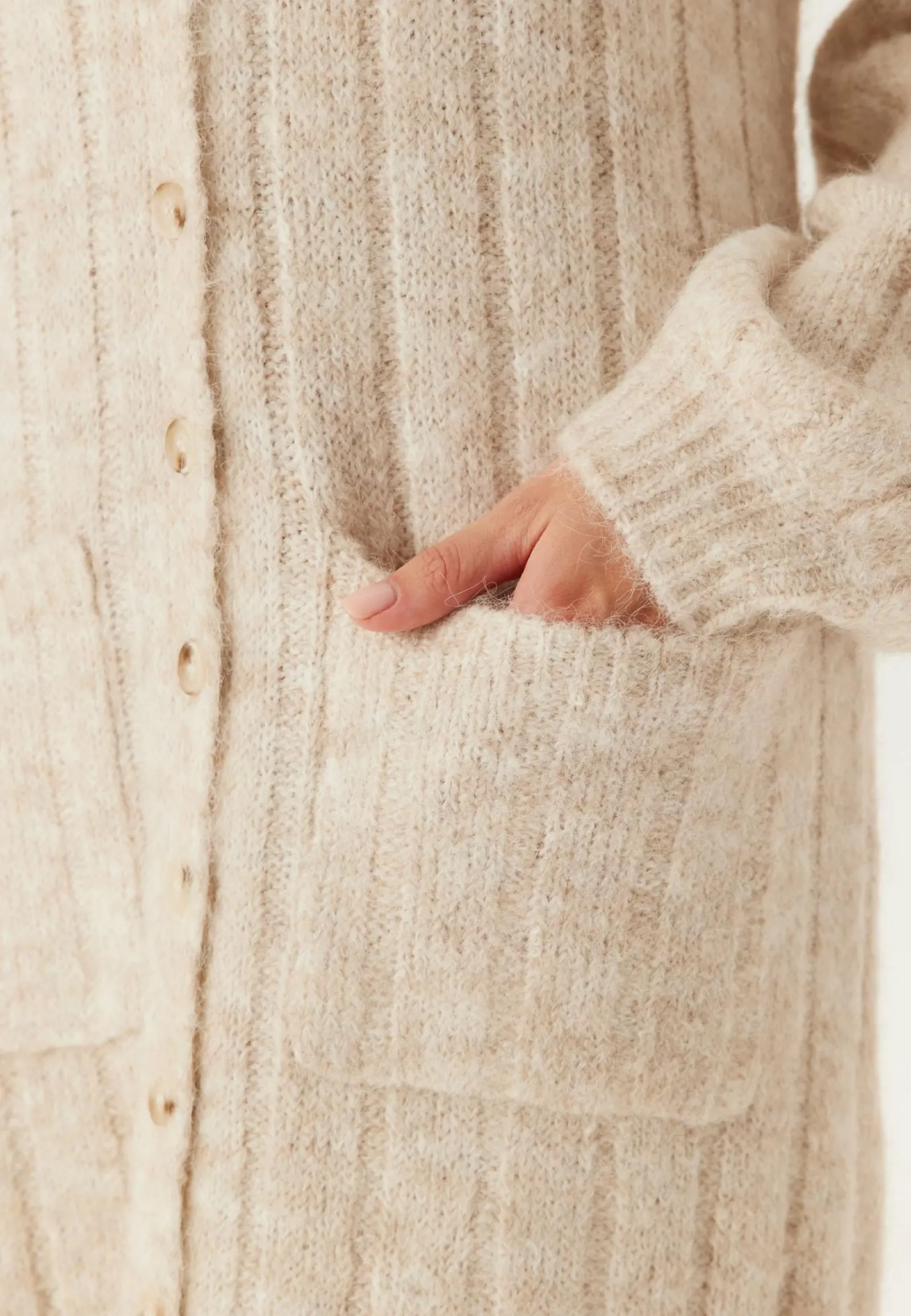 Happy Holly Neuletakit Ja Neuleet|Neuletakit*Knitted Cardigan Dress