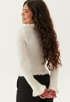 BUBBLEROOM Neuletakit Ja Neuleet|Neuletakit*Knitted Frill Cardigan