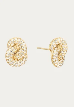BY JOLIMA Korvakorut*Knot Crystal Stud