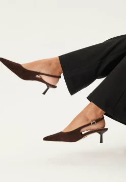 Steve Madden Avokkaat Avokantakaremillä|Korkokengät*Korra Suede Slingback Sandal