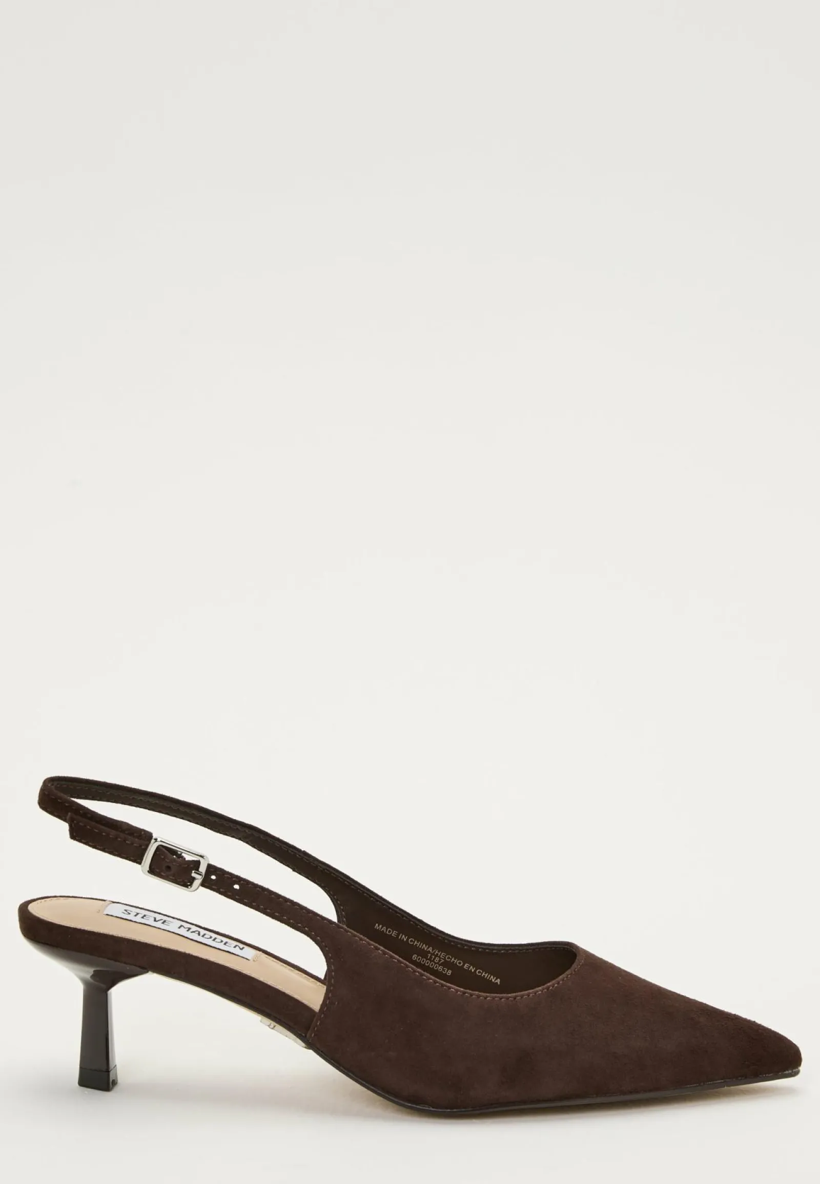 Steve Madden Avokkaat Avokantakaremillä|Korkokengät*Korra Suede Slingback Sandal