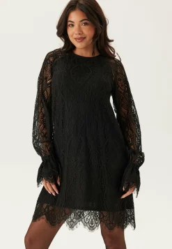 BUBBLEROOM Pitkähihaiset Mekot|Minimekot*Lace Bow Dress