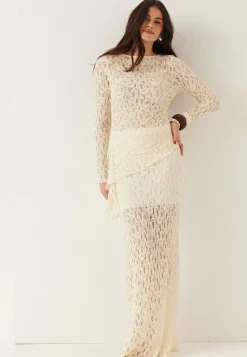 BUBBLEROOM Juhlameet|Maxihameet*Lace Maxi Skirt