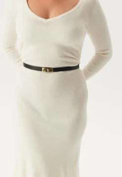 Latalia Vyöt*Leather Belt With Turn Lock