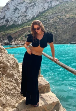 Happy Holly Maxihameet|Rennot Hameet*Linen Maxi Skirt