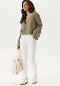 Happy Holly Rennot Setit|Yksiväriset Puserot Ja Paidat*Linen Wide Sleeve Blouse
