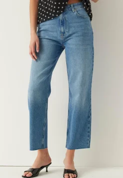 BUBBLEROOM Farkut|Slim-Farkut*Linn High Straight Ankle Jeans