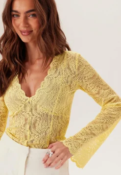 BUBBLEROOM Pitkähihaiset Topit|Pitsitopit*Long Sleeve Lace Top