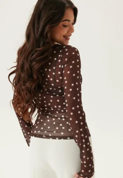 BUBBLEROOM Pitkähihaiset Topit|Juhlatopit*Long Sleeve Mesh Top