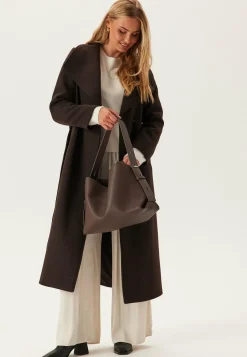 BUBBLEROOM Syystakit|Takit*Long Wool Blend Coat