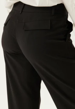 BUBBLEROOM Suorat Housut|Keskivyötäröiset Housut*Mid Waist Straight Back Pocket Trousers