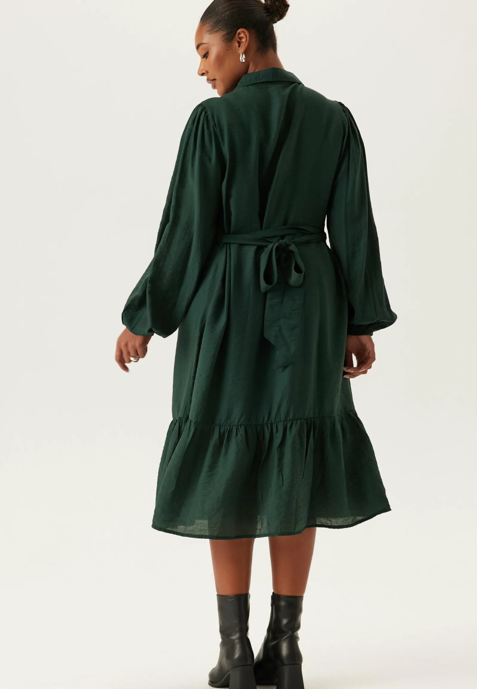 Happy Holly Paitamekot|Pitkähihaiset Mekot*Midi Shirt Dress