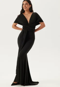 Goddiva Morsiusneitomekot|Vanhojentanssimekot*Multi Tie Fishtail Maxi Dress