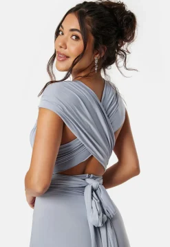 Goddiva Morsiusneitomekot|Trikoomekot*Multi Tie Maxi Dress Split