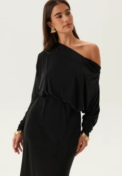 Goddiva Uudenvuoden Mekot|Trikoomekot*Multi Way Long Sleeve Maxi Dress