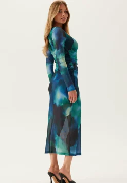 Object Collectors Item Kukkakuosiset Ja Kuviolliset Mekot|Juhlamekot*Objaila L/S RE LONG DRESS RE