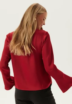 Object Collectors Item Juhlatopit|Pitkähihaiset Topit*Objchilli L/S RE WATERFALL TOP