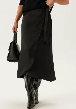 Object Collectors Item Juhlameet|Satiinihameet*Objchilli Midi Wrap Skirt