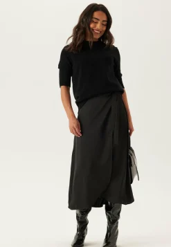 Object Collectors Item Juhlameet|Satiinihameet*Objchilli Midi Wrap Skirt