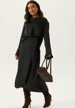 Object Collectors Item Juhlameet|Satiinihameet*Objchilli Midi Wrap Skirt