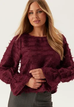 Object Collectors Item Yksiväriset Puserot Ja Paidat|Juhlapyserot*Objdaria Re L/S O-NECK TOP O-