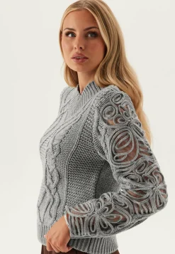 Object Collectors Item Neulepuserot|Neulotut Neulepuserot*Objelisse Knit L/S RE PULLOVER
