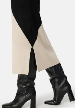 Object Collectors Item Pitkähihaiset Mekot|Midimekot*Objester Block Knit Dress