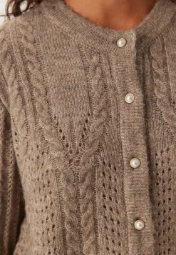 Object Collectors Item Neuletakit Ja Neuleet|Neuletakit*Objflora Re Ls Knit Button Cardigan