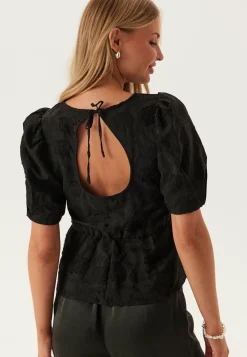 Object Collectors Item Yksiväriset Puserot Ja Paidat|Juhlapyserot*Objgigi 3/4 RE O-NECK TOP RE O