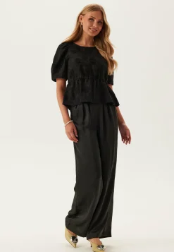 Object Collectors Item Yksiväriset Puserot Ja Paidat|Juhlapyserot*Objgigi 3/4 RE O-NECK TOP RE O