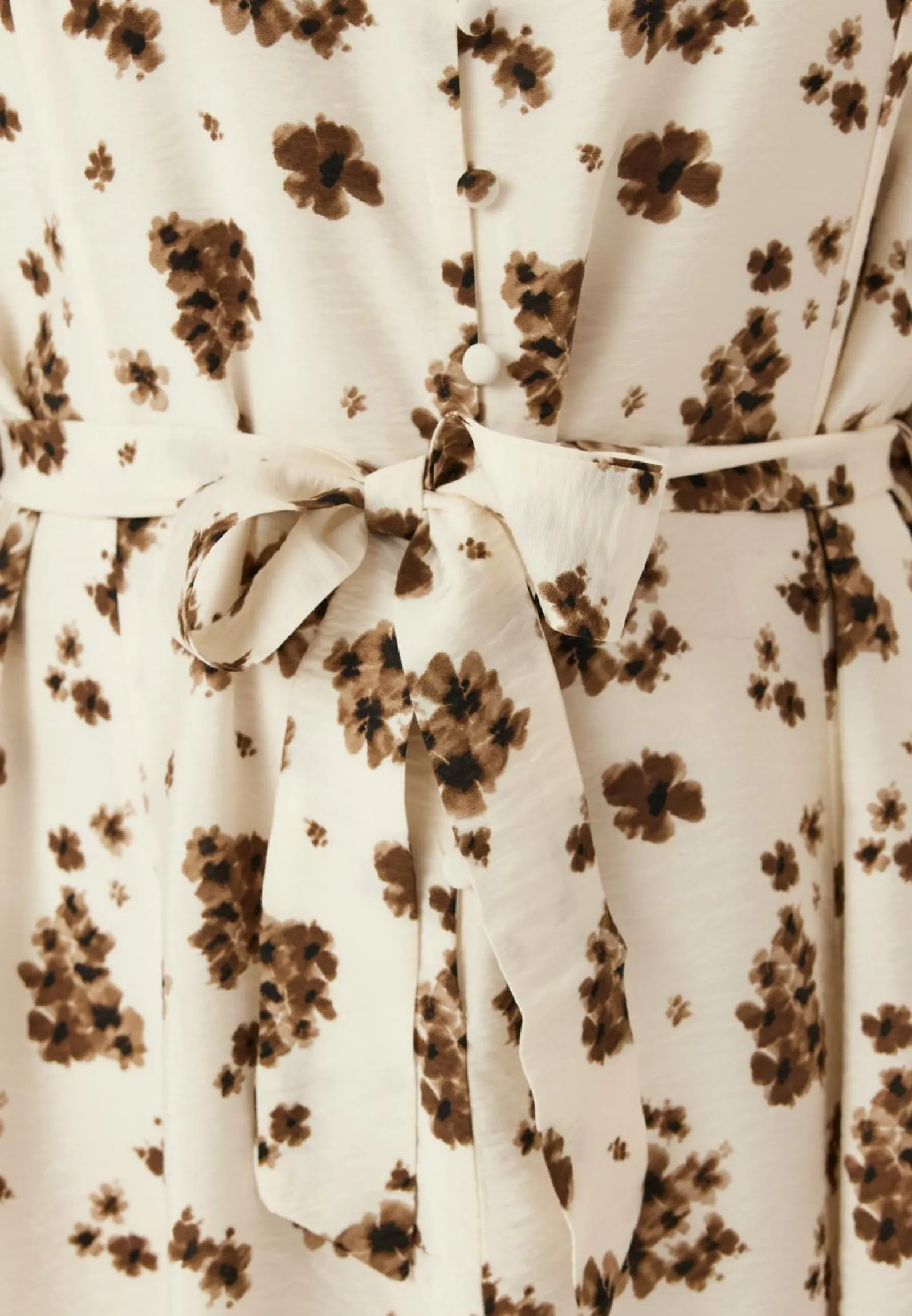 Object Collectors Item Kukkakuosiset Ja Kuviolliset Mekot|Paitamekot*Objkristi 3/4 RE LONG SHIRT DR