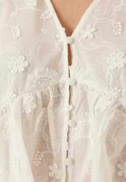 Object Collectors Item Yksiväriset Puserot Ja Paidat|Tunikat Ja Puserot*Objlora S/S RE V-NECK TOP