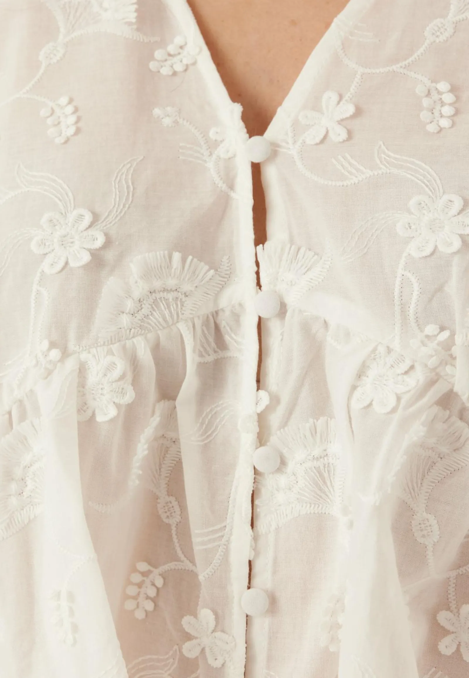 Object Collectors Item Yksiväriset Puserot Ja Paidat|Tunikat Ja Puserot*Objlora S/S RE V-NECK TOP