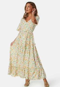 Object Collectors Item Kukkakuosiset Ja Kuviolliset Mekot|Kesämekot*Objlorena New S/S LONG DRESS