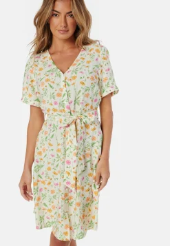 Object Collectors Item Kesämekot|Kukkakuosiset Ja Kuviolliset Mekot*Objlorena New S/S SHORT DRESS