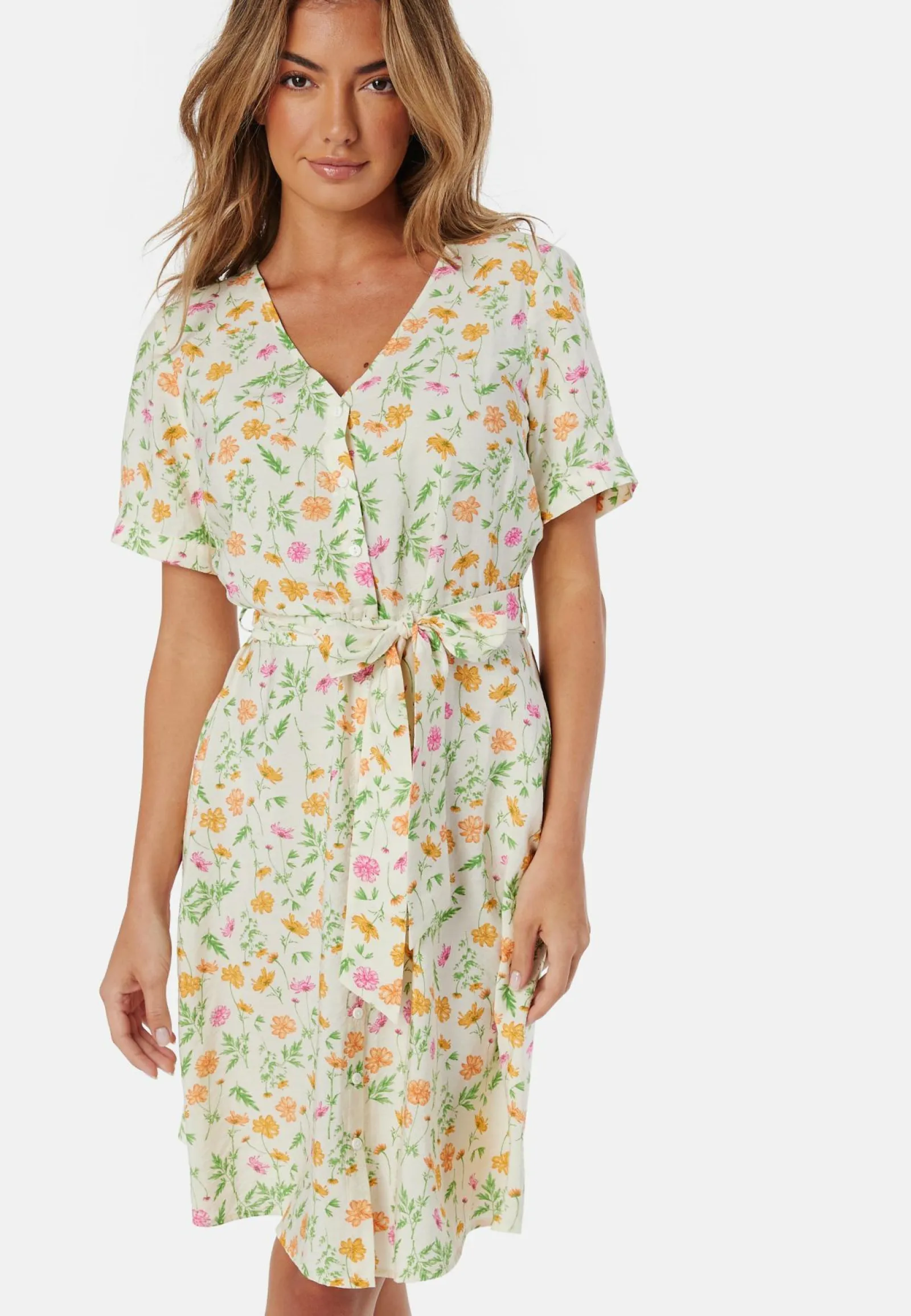 Object Collectors Item Kesämekot|Kukkakuosiset Ja Kuviolliset Mekot*Objlorena New S/S SHORT DRESS