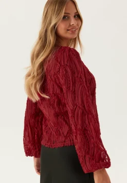 Object Collectors Item Yksiväriset Puserot Ja Paidat|Rennot Puserot Ja Paidat*Objlucie L/S RE O-NECK TOP